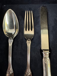 Vergoldetes Silber-Besteck, Rokoko Service, Kaiser Wilhelm II
