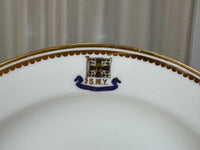Kaiserlicher Dessertteller von S.M.Y. Hohenzollern, datiert 1899 – Porzellan aus dem Besitz Kaiser Wilhelm II.