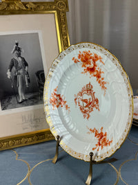 Neuosier Speiseteller, Kaiser Wilhelm II, datiert 1909