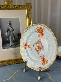 Neuosier Speiseteller, Kaiser Wilhelm II, datiert 1911