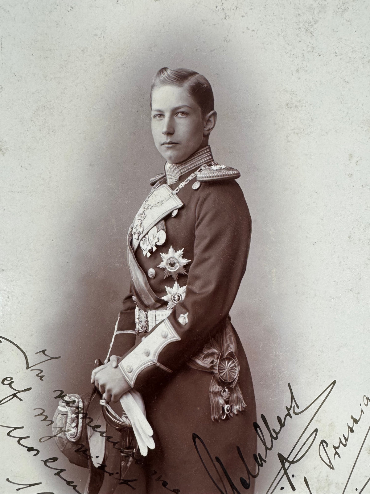 Messjacke und Weste, Prinz Adalbert von Preußen, ca. 1908