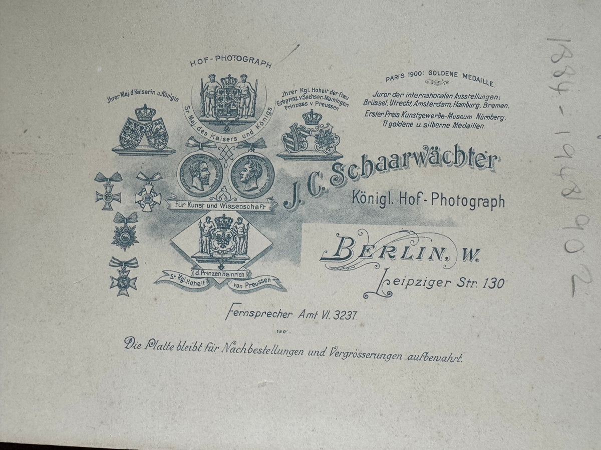 Messjacke und Weste, Prinz Adalbert von Preußen, ca. 1908