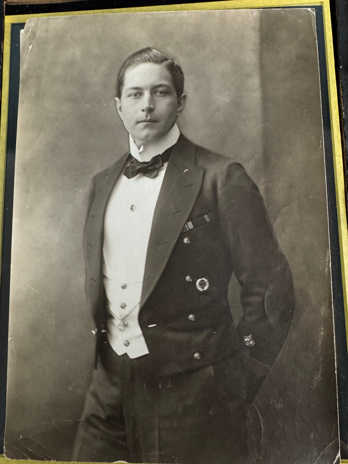 Messjacke und Weste, Prinz Adalbert von Preußen, ca. 1908