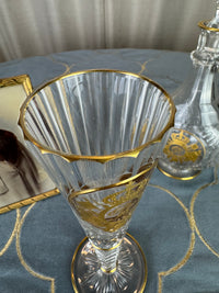 Champagnerglas, Gräflich Schaffgotsch’sche Josephinenhütte, Kaiser Wilhelm II, ca. 1912