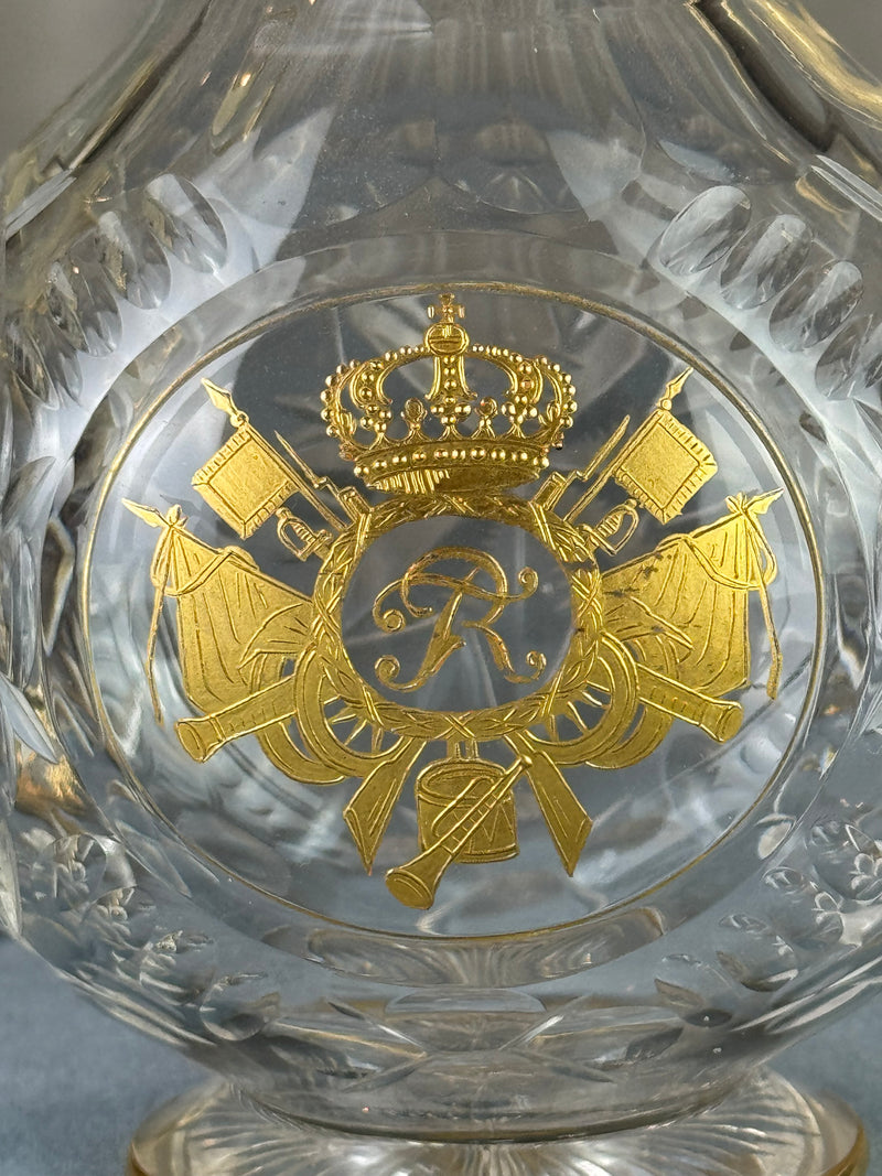 Karaffe, Gräflich Schaffgotsch’sche Josephinenhütte, Kaiser Wilhelm II, ca. 1912