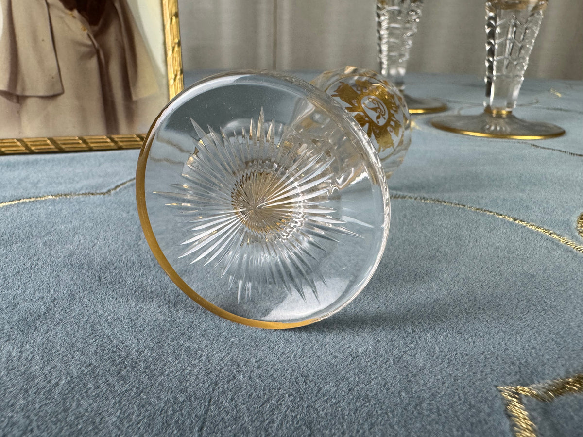 Likörglas, Gräflich Schaffgotsch’sche Josephinenhütte, Kaiser Wilhelm II, ca. 1912