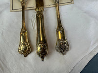 Vergoldetes Silber-Besteck, Rokoko Service, Kaiser Wilhelm II