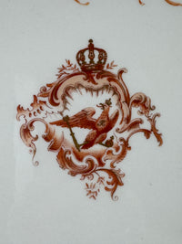 Neuosier Große Servierplatte, Kaiser Wilhelm II, ca. 1900