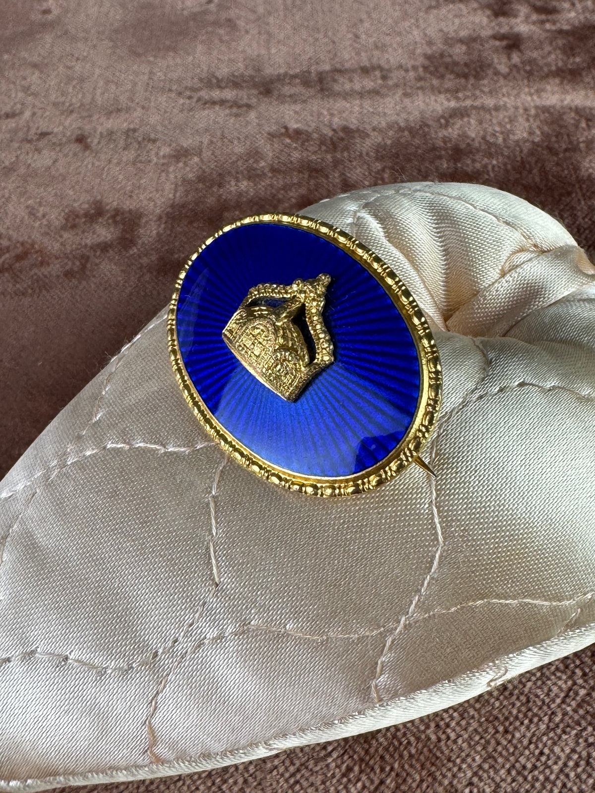 Geschenkbrosche, Kaiser Wilhelm II., ca. 1900