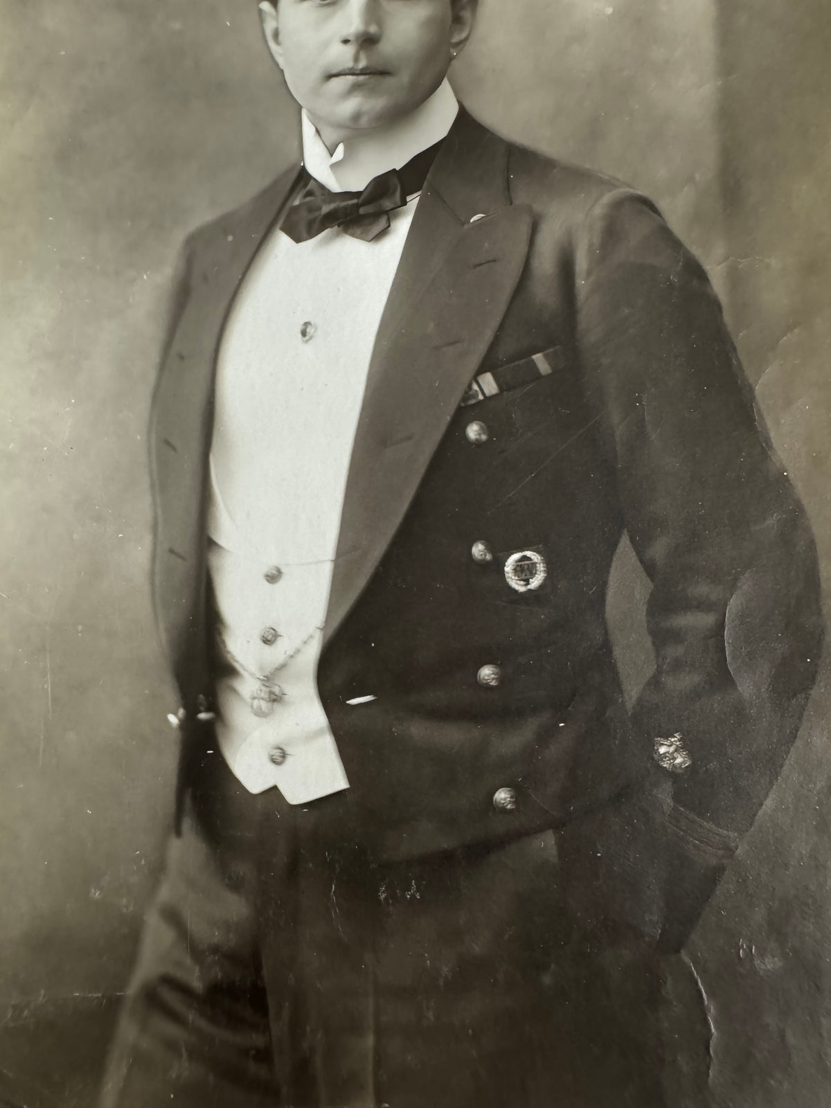 Messjacke und Weste, Prinz Adalbert von Preußen, ca. 1908