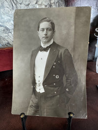 Konvolut Bilder & Co. und Messjacke, Adalbert von Preußen, ca. 1908