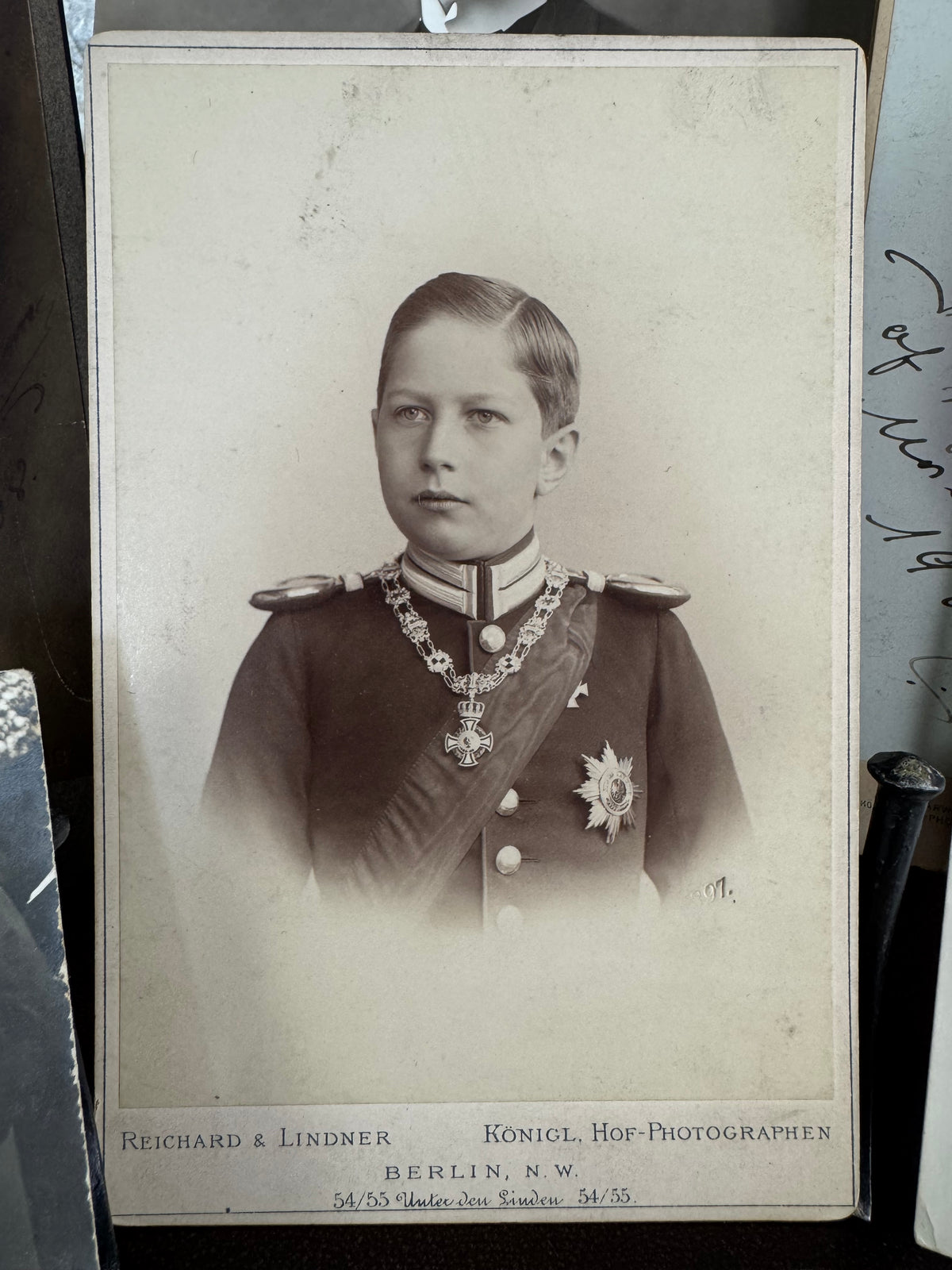 Messjacke und Weste, Prinz Adalbert von Preußen, ca. 1908
