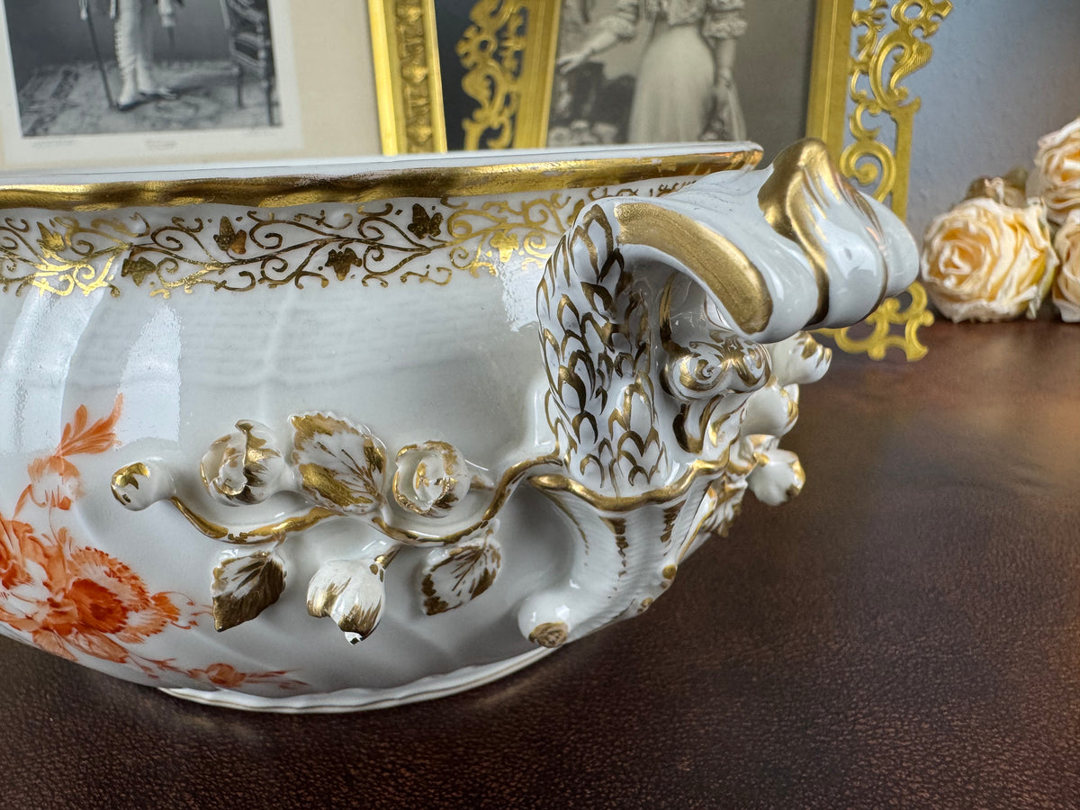 Neuosier Bouillontopf – Kaiser Wilhelm II., KPM Berlin, kaiserliches Porzellan