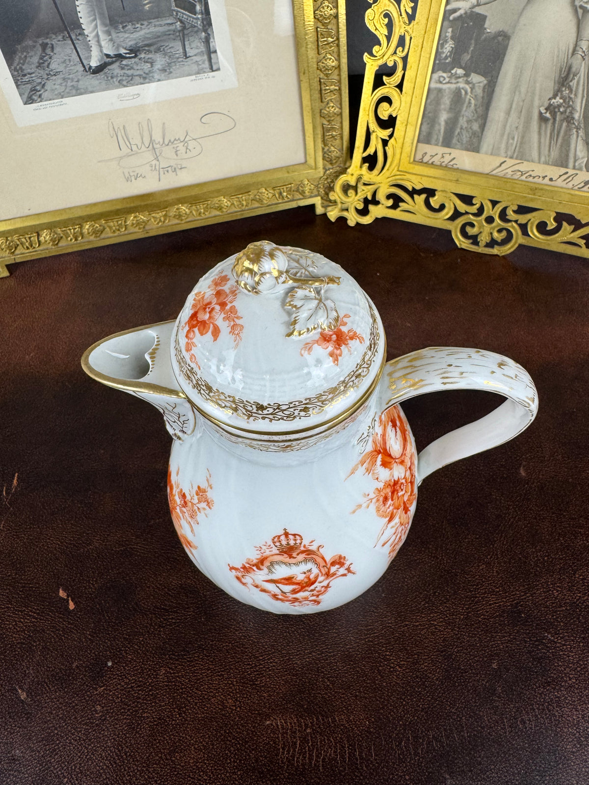 Neuosier Kaffeekanne 1891 – Kaiser Wilhelm II., KPM Berlin, kaiserliches Porzellan