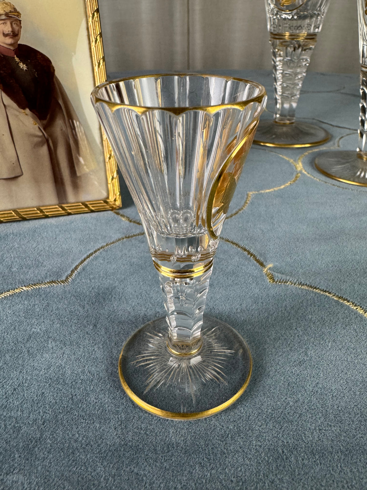 Likörglas, Gräflich Schaffgotsch’sche Josephinenhütte, Kaiser Wilhelm II, ca. 1912