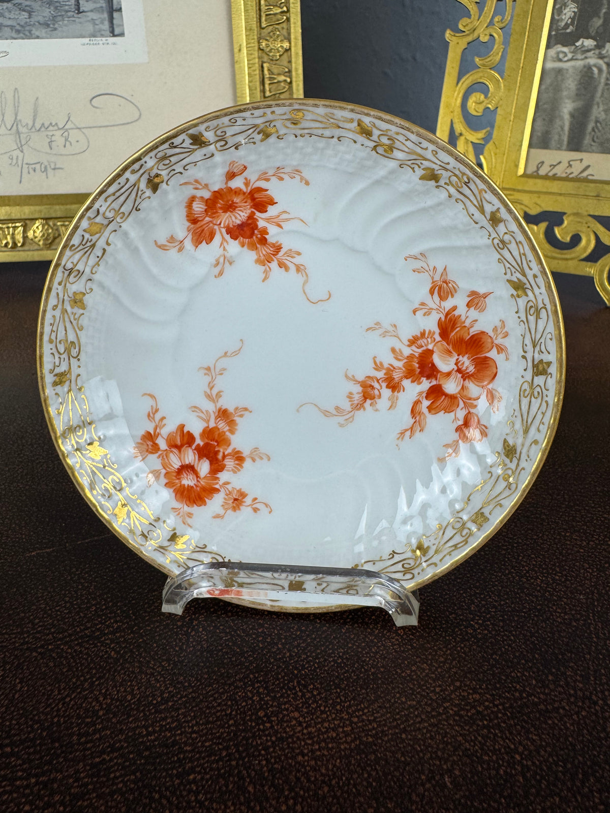 Neuosier Mokkatasse und Untertasse 1908 & 1913 – Kaiser Wilhelm II., KPM Berlin, kaiserliches Porzellan