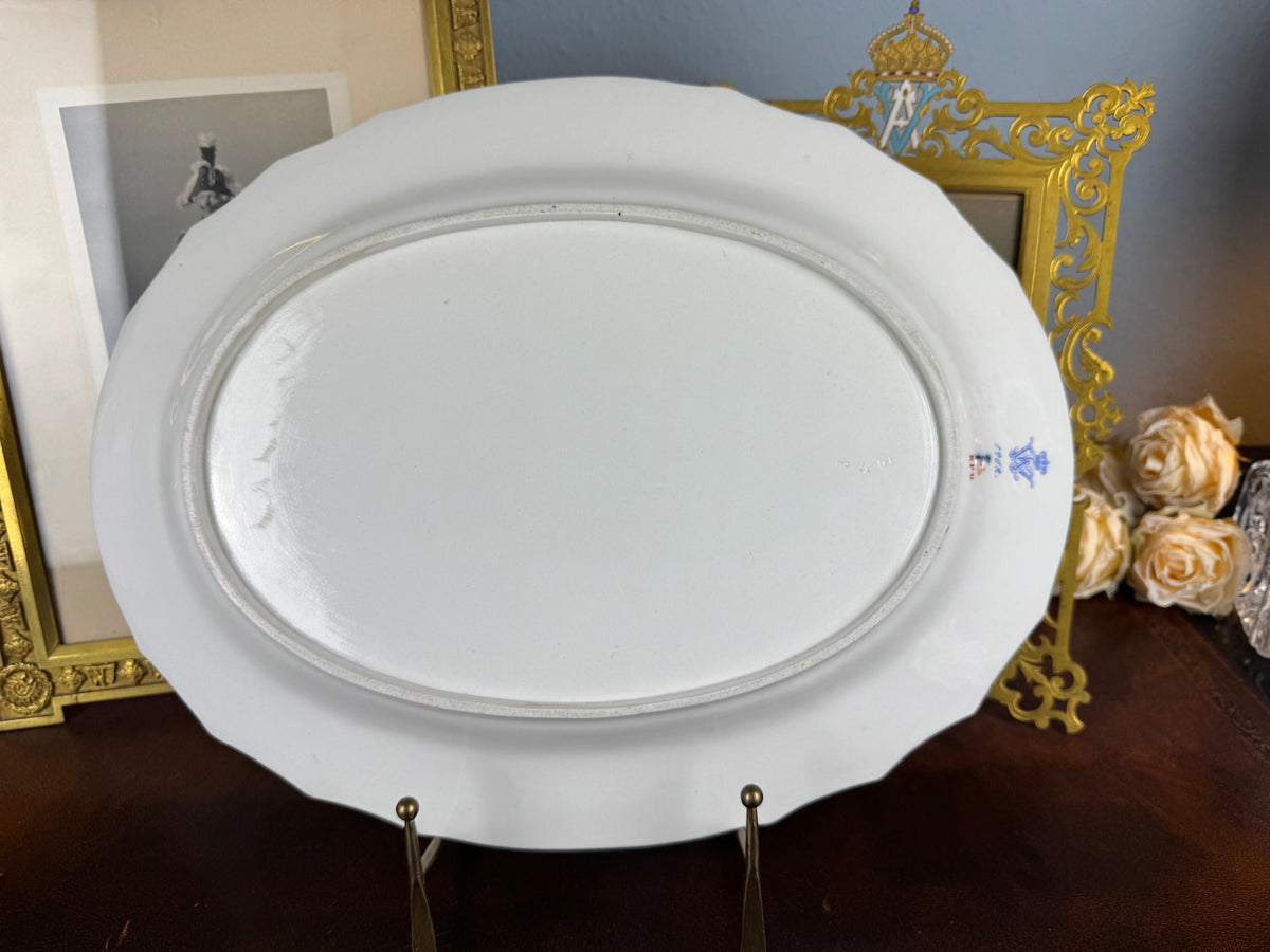 Neuosier Ovale Servierplatte, Kaiser Wilhelm II., ca. 1902