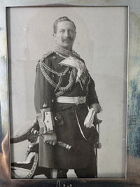 Silberne Hochzeit 1906: Kaiser Wilhelm II und Kaiserin Auguste Victoria – Historischer Geschenkrahmen