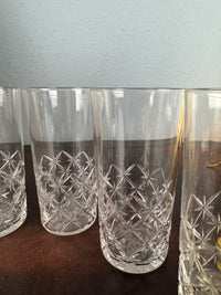 Six grands verres à eau, Guillaume II, vers 1890