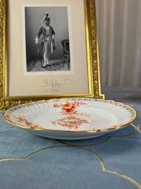 Neuosier Speiseteller, Kaiser Wilhelm II, datiert 1908