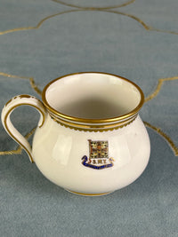 Kaiserliches Sahnekännchen von S.M.Y. Hohenzollern, datiert 1893 – Porzellan aus dem Besitz  Kaiser Wilhelm II.
