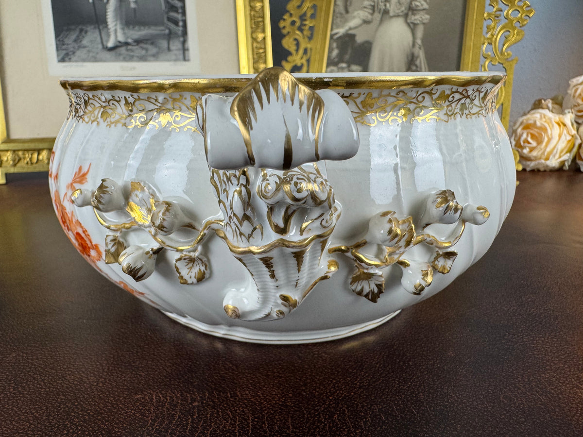 Neuosier Bouillontopf – Kaiser Wilhelm II., KPM Berlin, kaiserliches Porzellan