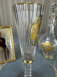 Champagnerglas, Gräflich Schaffgotsch’sche Josephinenhütte, Kaiser Wilhelm II, ca. 1912