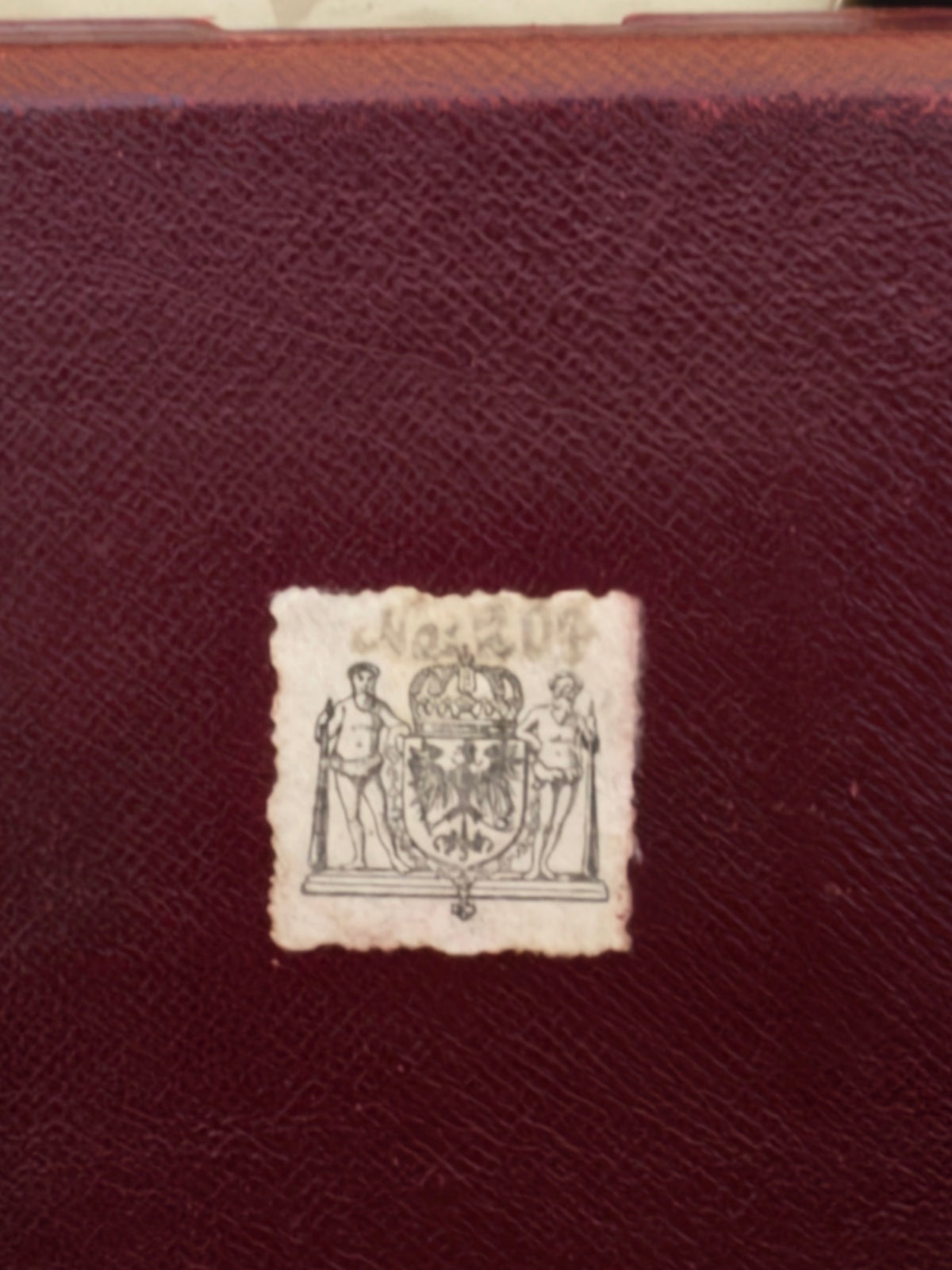 Insigne du 25e anniversaire du prince héritier Wilhelm – monogramme A & W, régiment de Hambourg, vers 1884
