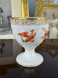 Neuosier Eierbecher 1891 – Kaiser Wilhelm II., KPM Berlin, kaiserliches Porzellan