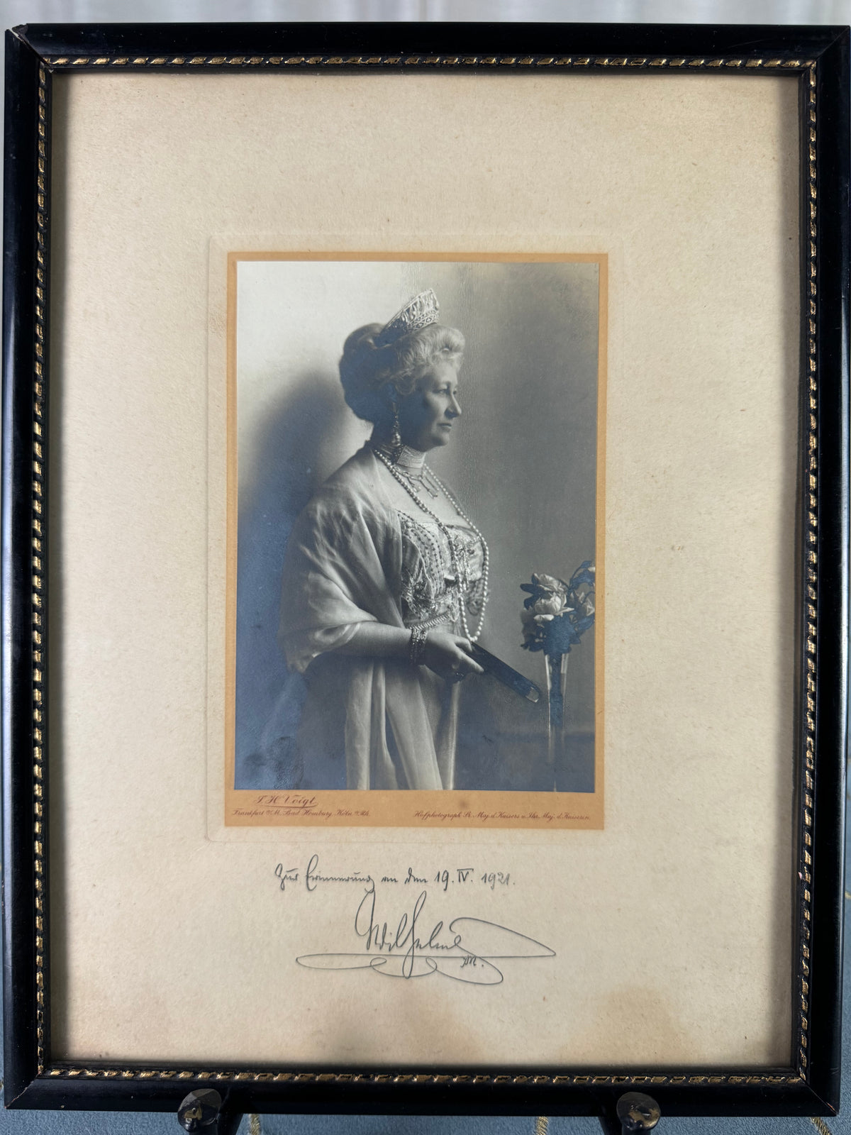 Erinnerung zur Beisetzung der Kaiserin Auguste Victoria, 11. April 1921