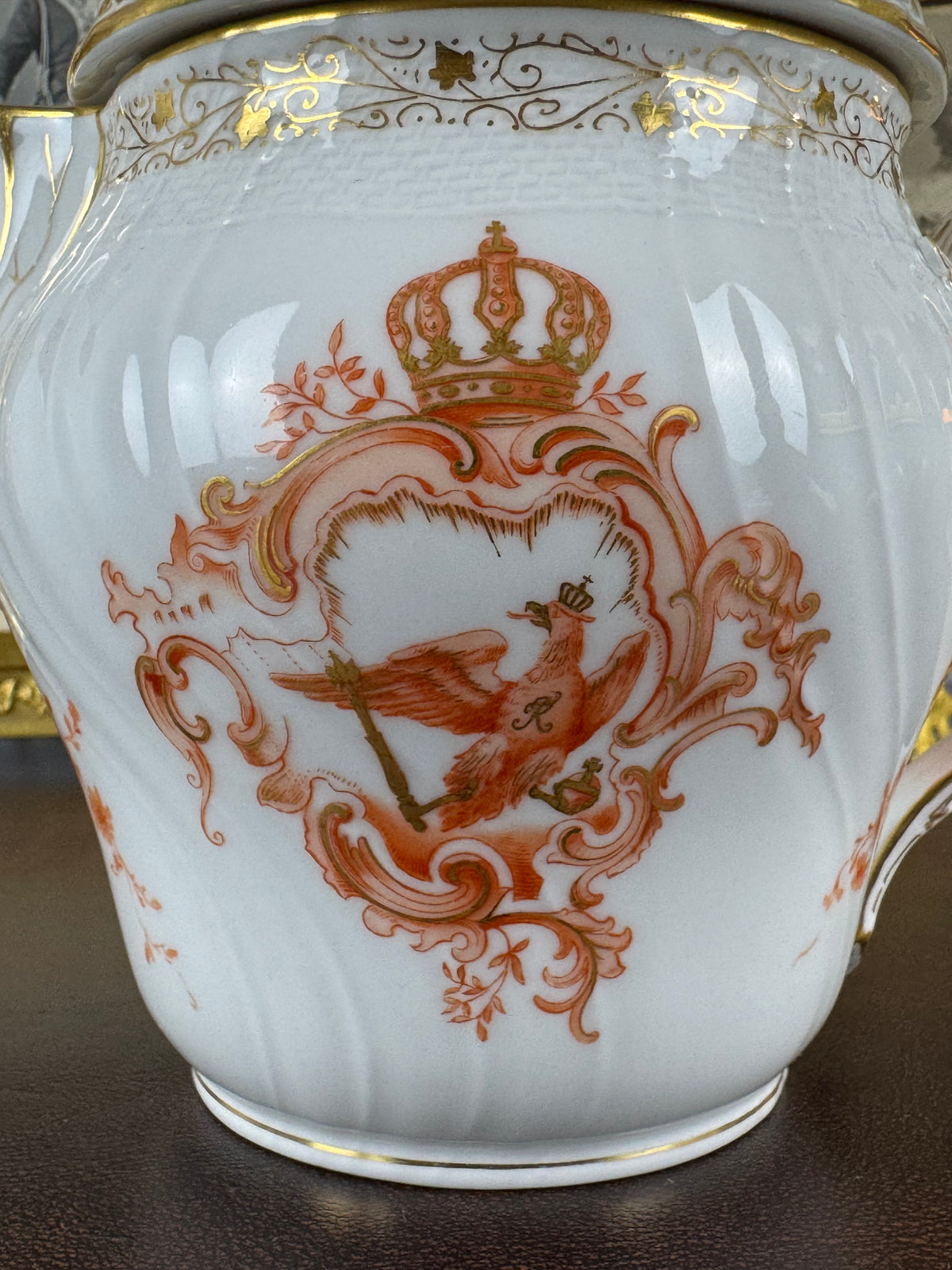 Neuosier Warmwasserkanne 1902 – Kaiser Wilhelm II., KPM Berlin, kaiserliches Porzellan