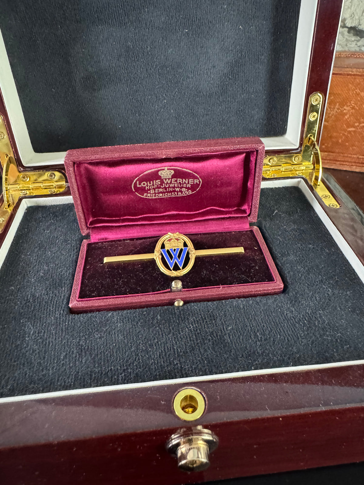 Geschenknadel von Kaiser Wilhelm II – seltenes Juwel vom Hofjuwelier Werner, Berlin
