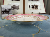 Kaiserliche Servierplatte aus dem Damaskus-Service – Kaiser Wilhelm II., datiert 1906
