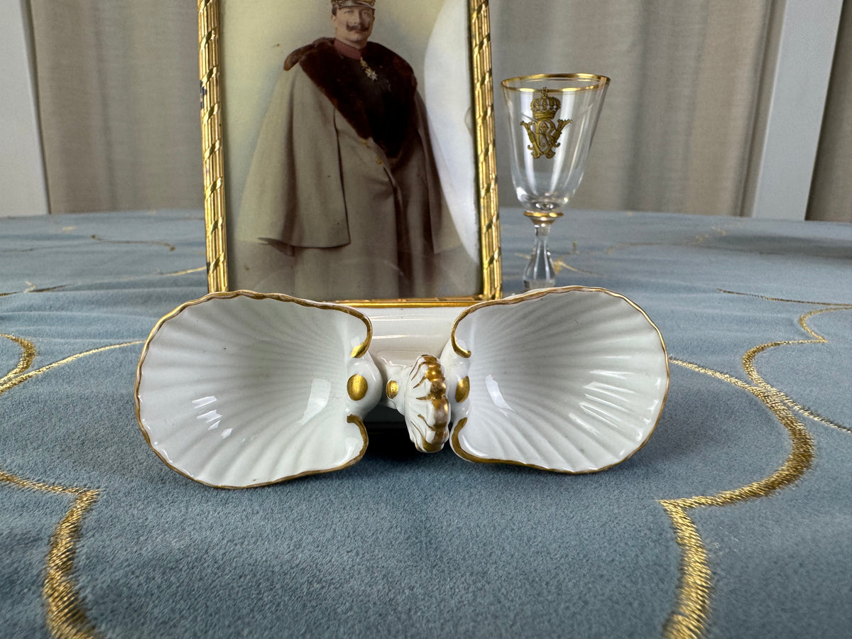 Salzgefäß, Kaiser Wilhelm II, datiert 1906