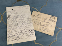 Originalbrief der Kaiserin Auguste Victoria vom 11. Dezember 1891
