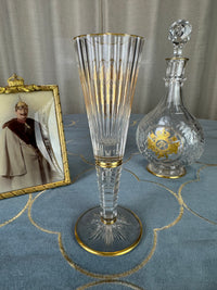 Champagnerglas, Gräflich Schaffgotsch’sche Josephinenhütte, Kaiser Wilhelm II, ca. 1912
