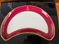 Halbmondschale von Ernst August von Hannover, KPM Berlin, Kaiserzeit