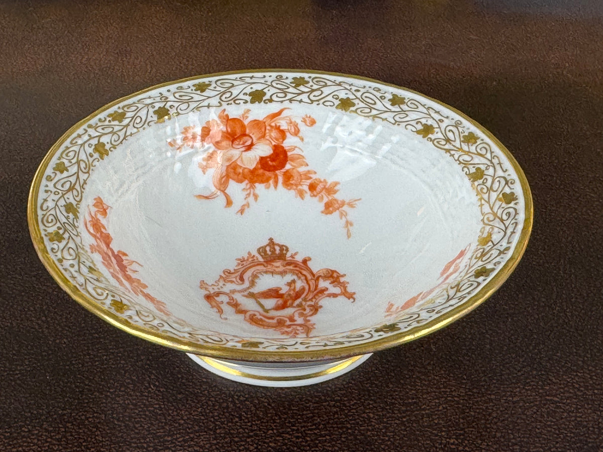 Neuosier Kleines Schälchen 1909 – Kaiser Wilhelm II., KPM Berlin, kaiserliches Porzellan