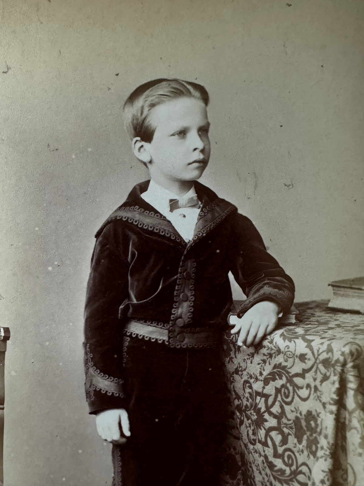 Prinz Waldemar von Preußen – Historisches Trauerbild im familiären Gedenken