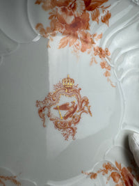 Plat carré Neuosier, Guillaume II, daté 1902