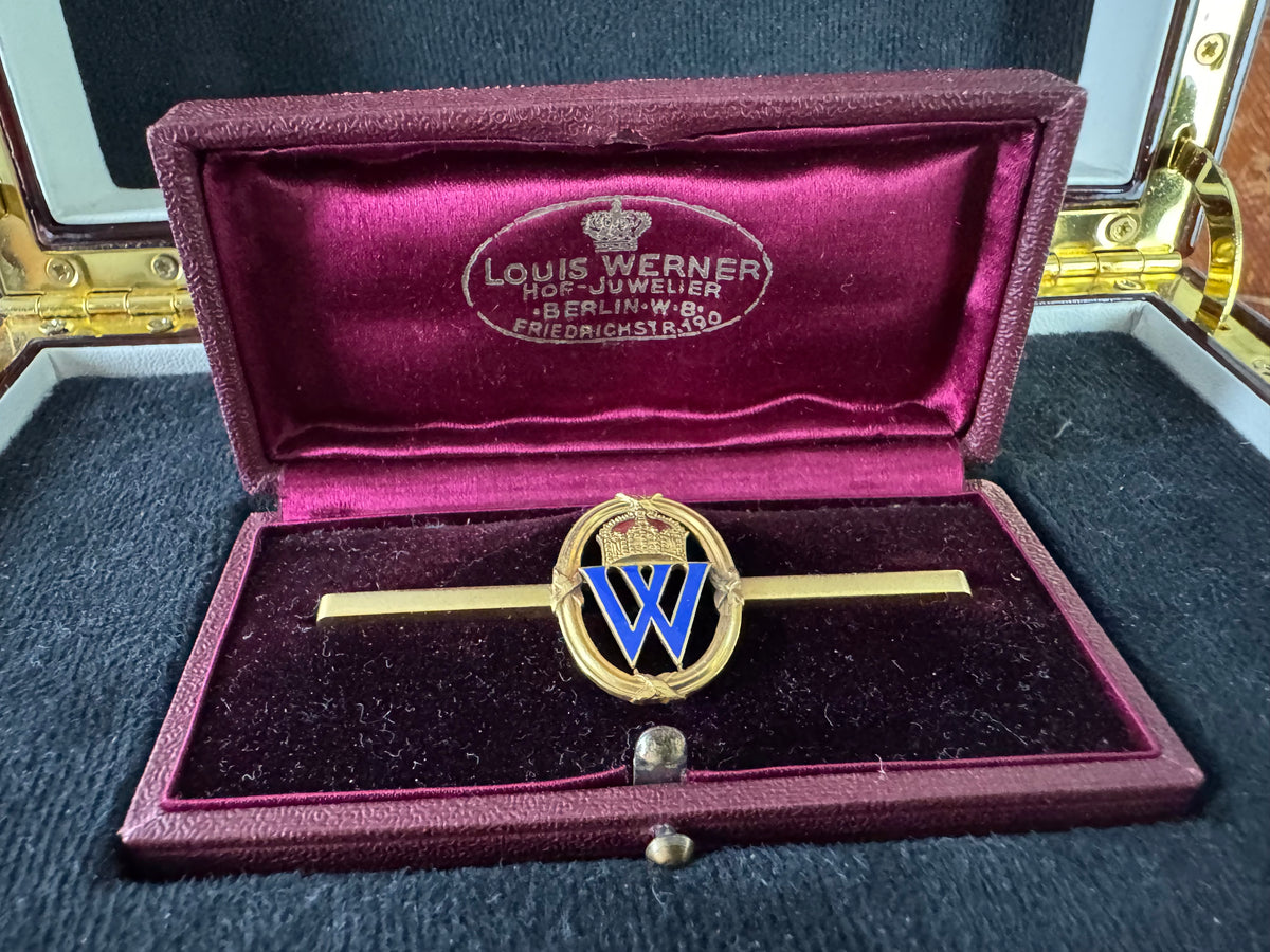 Geschenknadel von Kaiser Wilhelm II – seltenes Juwel vom Hofjuwelier Werner, Berlin