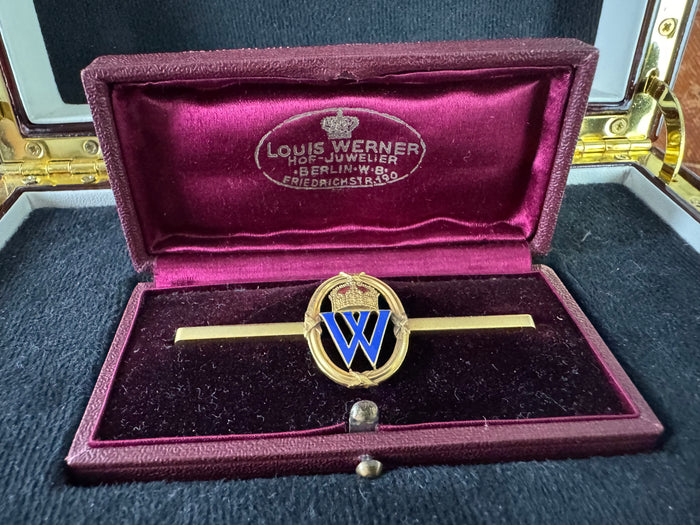 Geschenknadel von Kaiser Wilhelm II – seltenes Juwel vom Hofjuwelier Werner, Berlin