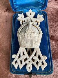 Uhr mit Monogramm der Kaiserin Auguste Victoria, ca. 1890