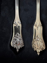 Vergoldetes Silber-Besteck, Rokoko Service, Kaiser Wilhelm II