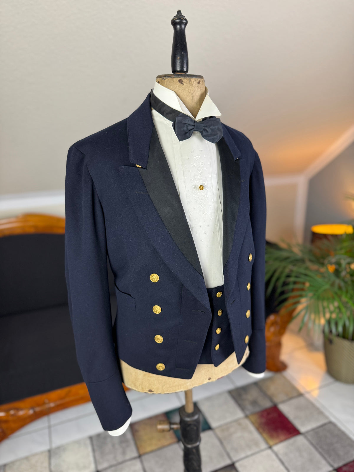 Messjacke und Weste, Prinz Adalbert von Preußen, ca. 1908