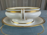 Kaiserliche Sauciere von S.M.Y. Hohenzollern, datiert 1911 – Porzellan aus dem Besitz Kaiser Wilhelm II.