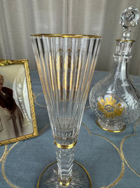 Champagnerglas, Gräflich Schaffgotsch’sche Josephinenhütte, Kaiser Wilhelm II, ca. 1912