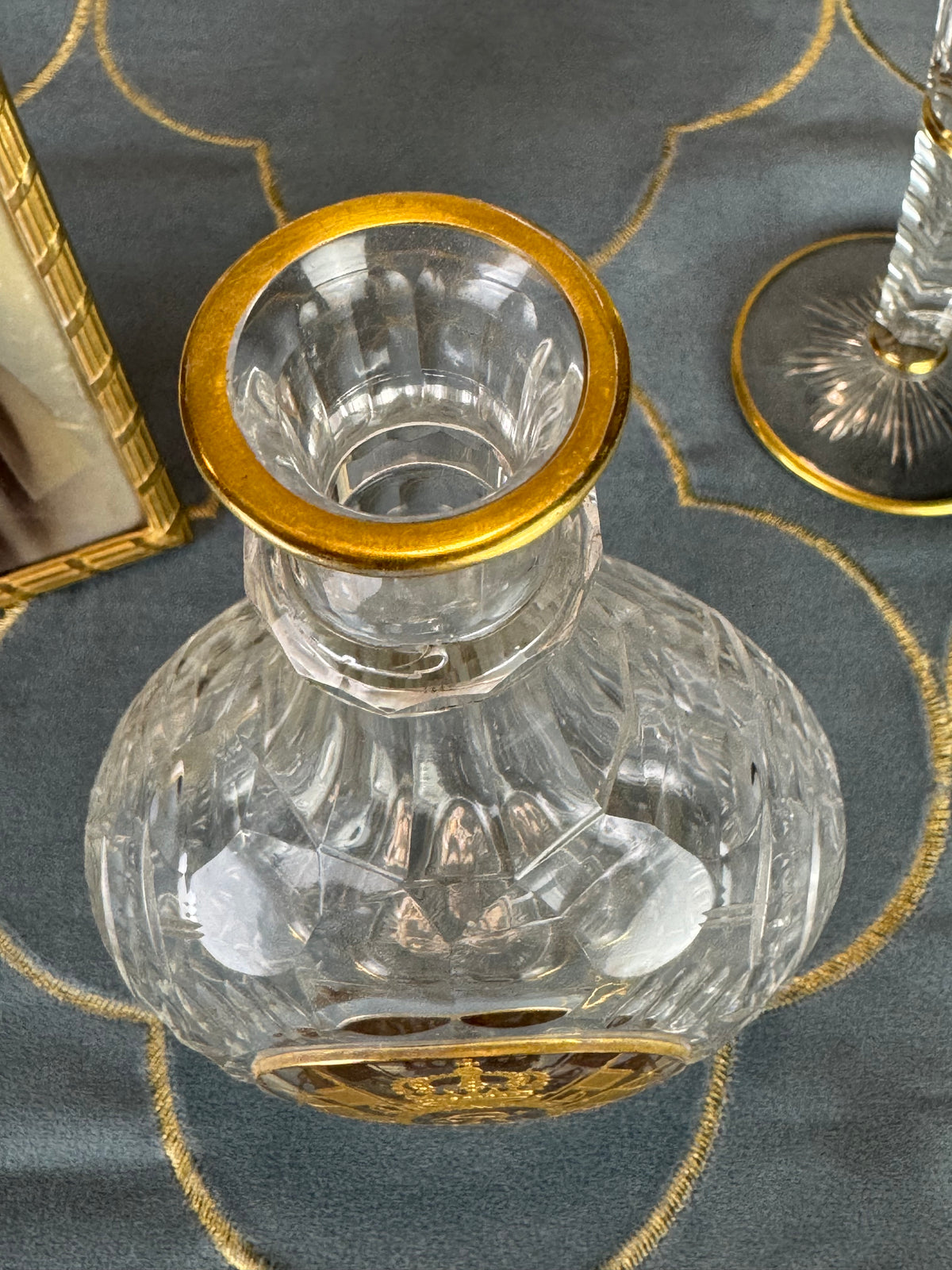 Karaffe, Gräflich Schaffgotsch’sche Josephinenhütte, Kaiser Wilhelm II, ca. 1912