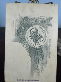 Großformatige Porträtkarten Franz Ferdinand & Kaiser Franz Josef – Habsburger Fotografie, Wien