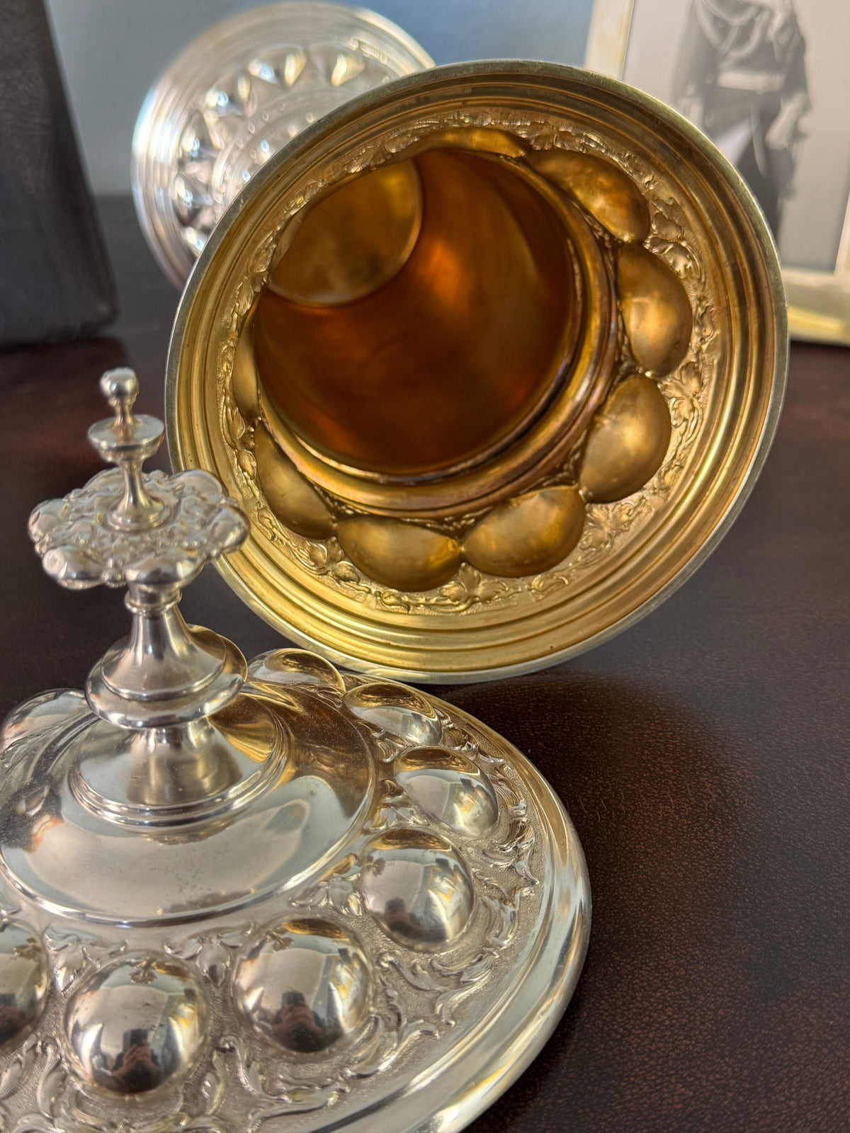 Kaiserliche Segeltrophäe „Kiel–Travemünde 1898“ – Silberpokal für die Yacht Iduna von Kaiser Wilhelm II